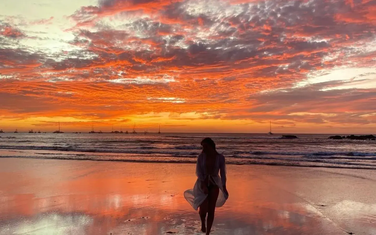 Paysage de Costa Rica pura vida